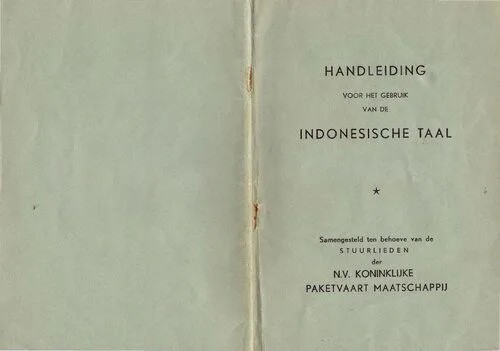 دانلود نسخه کامل کتاب Handleiding voor het gebruik van de Indonesische taal