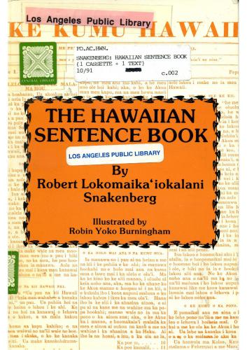 دانلود نسخه کامل کتاب The Hawaiian Sentence Book