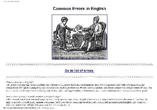 دانلود نسخه کامل کتاب Common Errors In English Usage