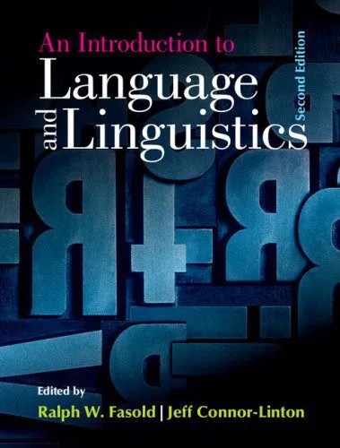 دانلود نسخه کامل کتاب An Introduction to Language and Linguistics