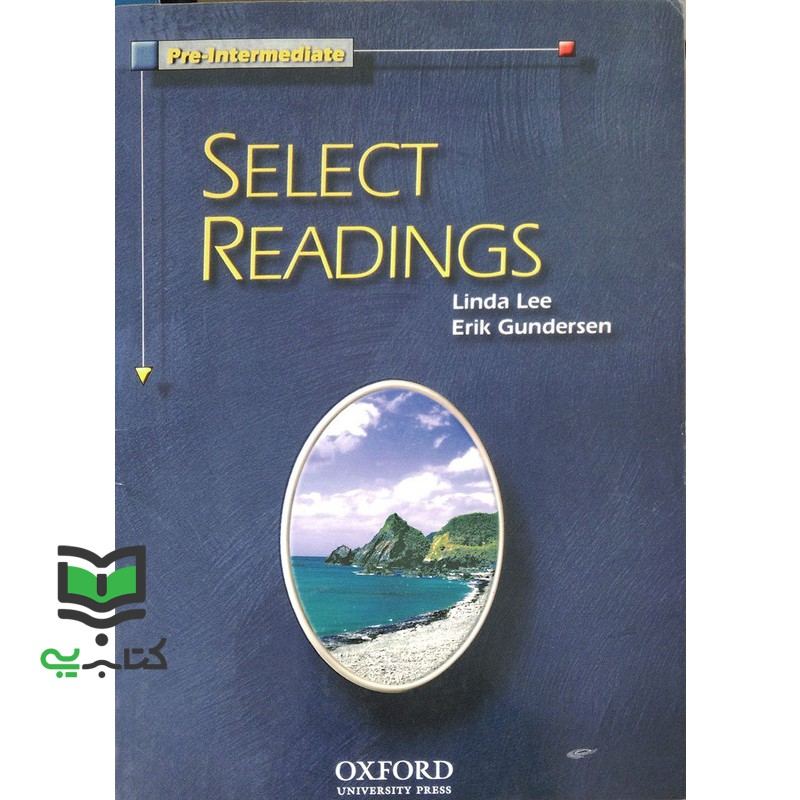 کتاب select reading pre intermediate سلکت ریدینگ پری اینترمدیت cd+ قدیمی