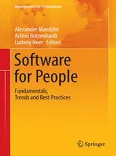 دانلود کتاب Software for People: Fundamentals, Trends and Best Practices