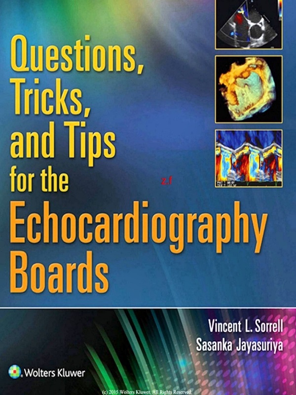 دانلود کتاب Questions,Tricks and Tips for Echocardiography Boards