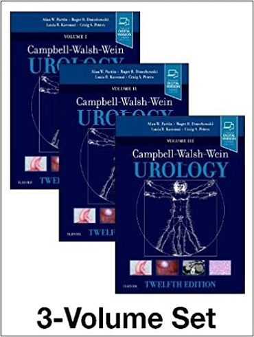 دانلود کتاب Campbell Walsh Wein Urology: 3-Volume Set 12th Edition