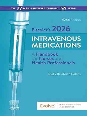 دانلود کتاب Elsevier’s Intravenous Medications 42nd Edition