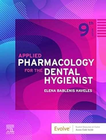 دانلود کتاب Applied Pharmacology for the Dental Hygienist 9th Edition