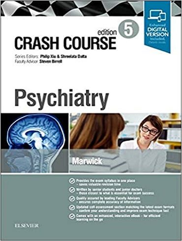 دانلود کتاب Crash Course Psychiatry 5th Edition