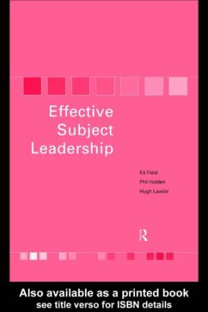 دانلود کتاب Effective Subject Leadership