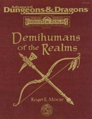 دانلود کتاب DEMIHUMANS OF THE REALMS (Advanced Dungeons & Dragons: Forgotten Realms Assessory)