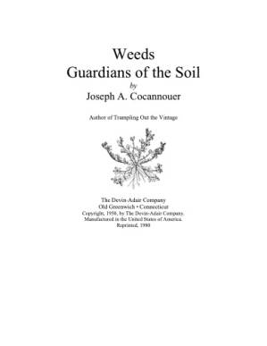 دانلود کتاب Weeds, Guardians of the Soil