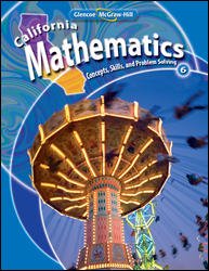 دانلود کتاب California Mathematics: Concepts, Skills, and Problem Solving, Grade 6