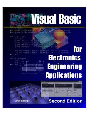 دانلود کتاب Visual basic for electronics engineering applications