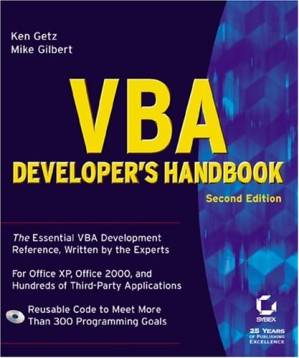 دانلود کتاب VBA Developer’s Handbook, 2nd Edition