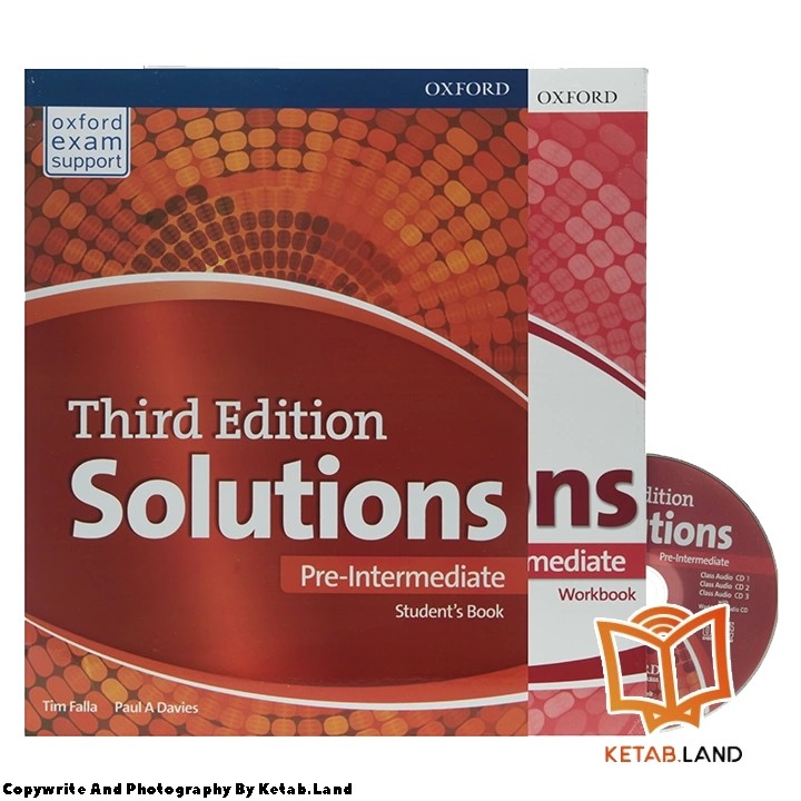 کتاب Solutions Pre-Intermediate 3rd