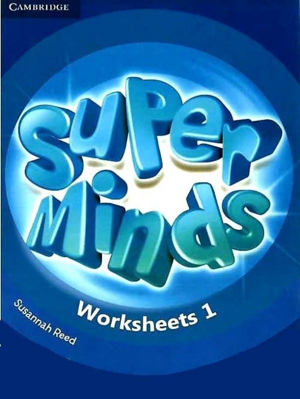 کتاب زبان Super Minds 1 Worksheet