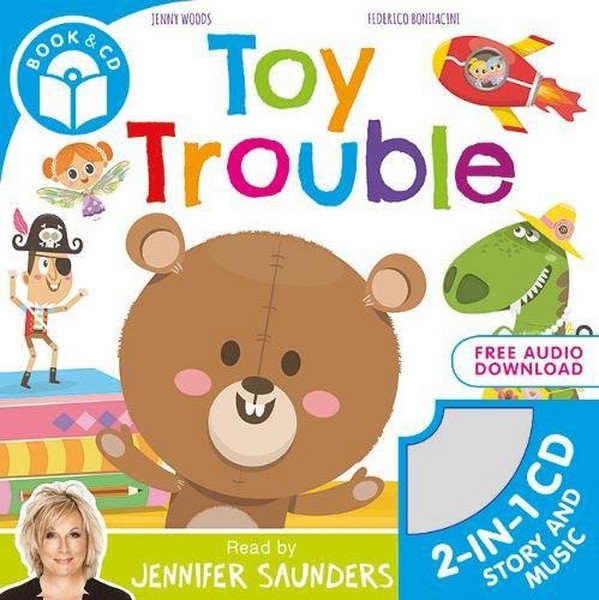 Toy Trouble (book and cd)