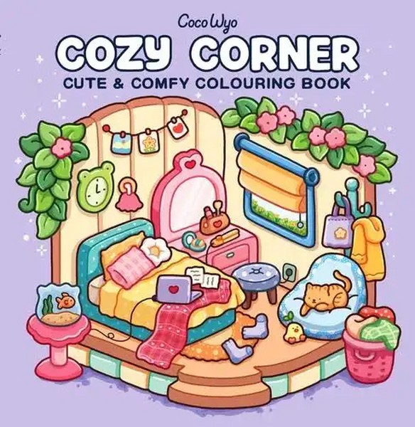 کتاب رنگ آمیزی COZY CORNER لانگو