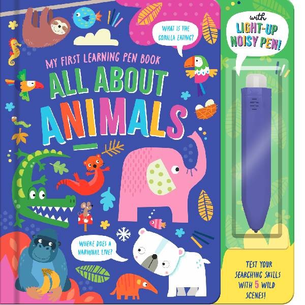 My first learning pen book all about animals