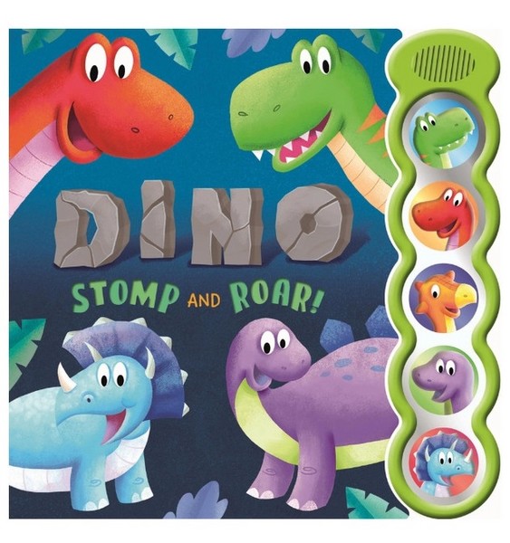 Dino stomp and roar- Sound book
