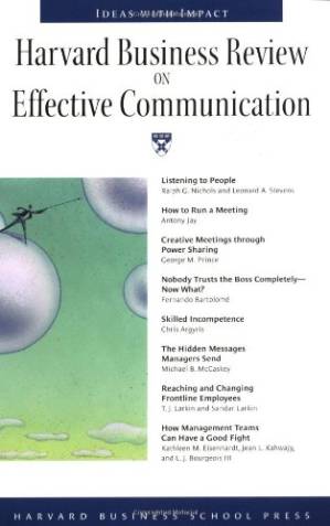 دانلود کتاب Harvard Business Review on Effective Communication (Harvard Business Review Paperback Series)