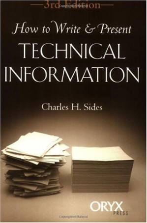 دانلود کتاب How to Write & Present Technical Information