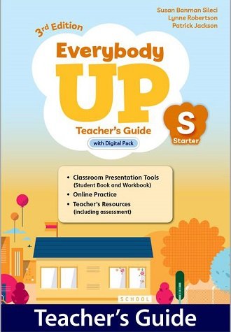 کتاب معلم اوری بادی آپ Everybody Up Starter Teacher’s Book 3r