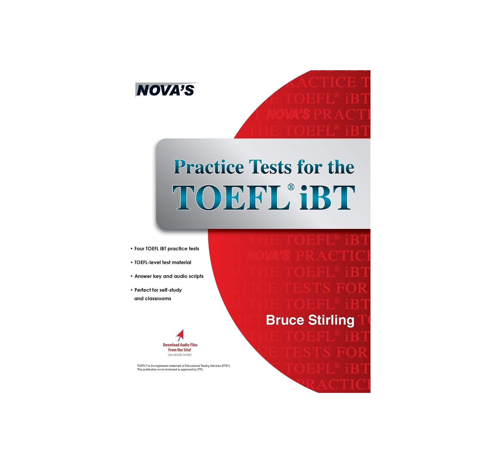 کتاب NOVA Practice Tests for the TOEFL iBT نوا پرکتیس تست فور د تافل آی بی تی