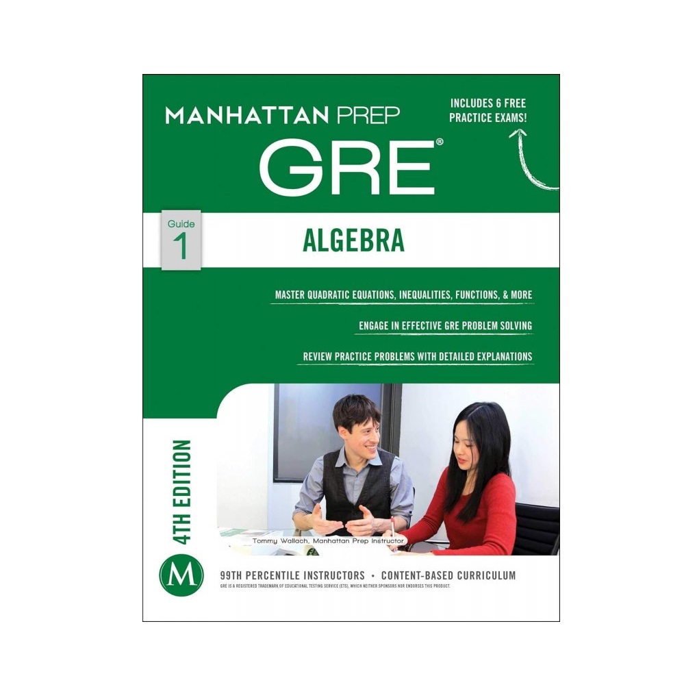 کتاب زبان جی آر ایی الجبرا Manhattan Prep GRE Algebra Strategy Guide