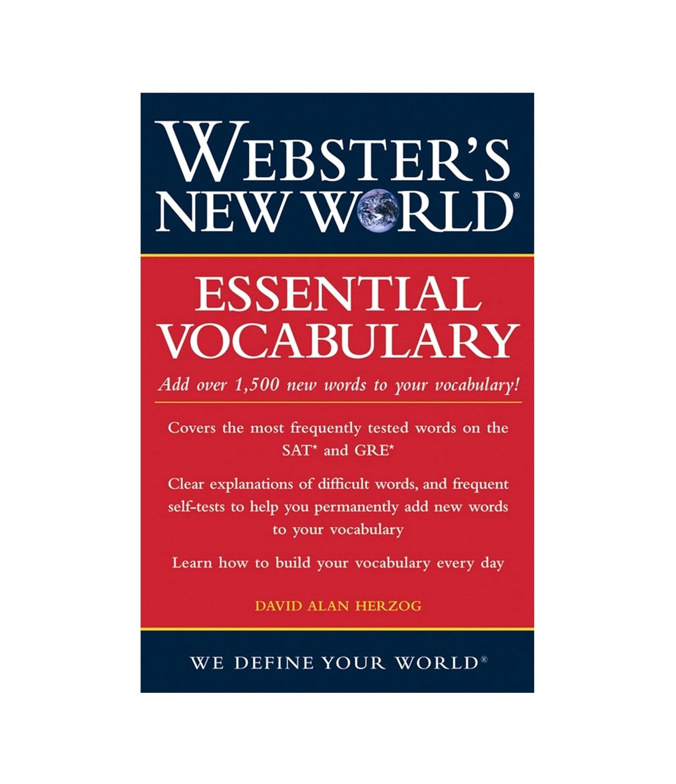 کتاب Webster’s New World Essential Vocabulary for SAT and GRE وبستر نیو ورد اسنشیال وکبیولری