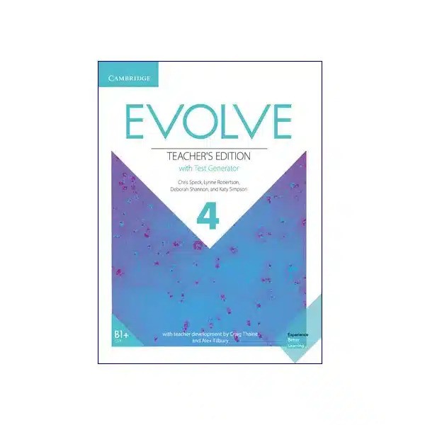 کتاب معلم ایوالو چهار Evolve 4 Teacher’s Book