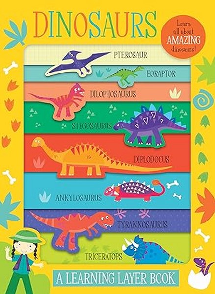 learning layer book – dinosaurs