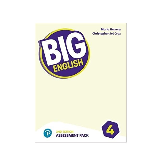کتاب زبان بیگ انگلیش چهار اسسمنت پک Big English 4 Second Edition Assessment Pack