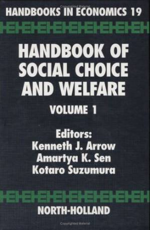 دانلود کتاب Handbook of Social Choice and Welfare, Volume 1 (Handbooks in Economics)