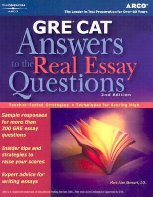 دانلود کتاب Gre: Answers to the Real Essay Questions (Arco GRE Answers to the Real Essay Questions)