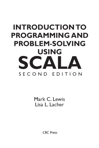دانلود کتاب Introduction to Programming and Problem-solving using Scala