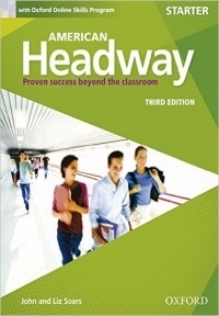کتاب امریکن هدوی استارتر ویرایش سوم American Headway starter 3rd SB+WB+DVD