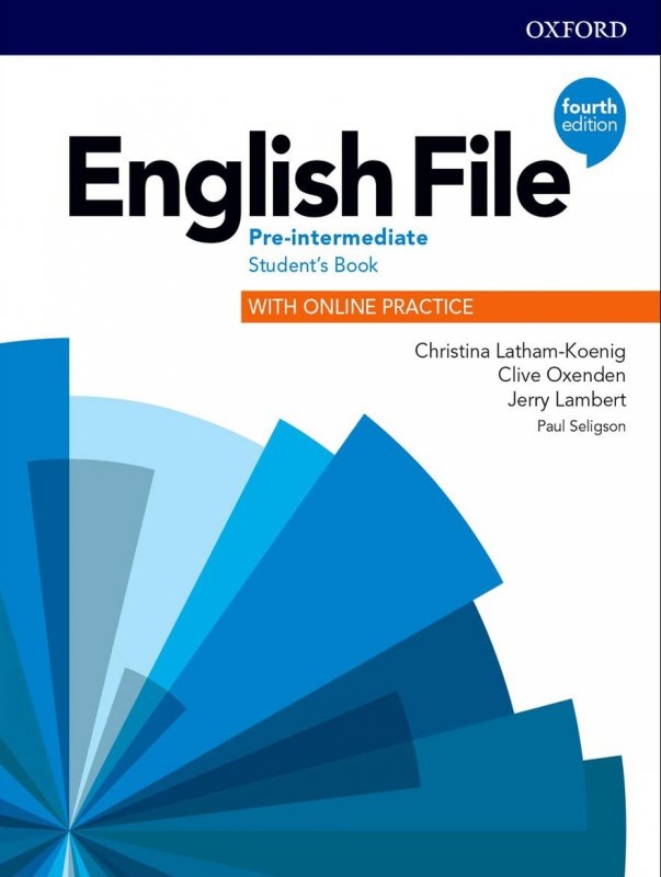 كتاب زبان انگلیش فایل پری اینترمدیت English File Pre intermediate Fourth Edition