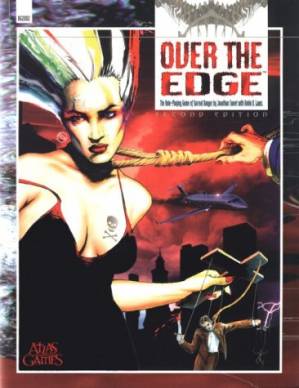 دانلود کتاب Over the Edge: The Role Playing Game of Surreal Danger