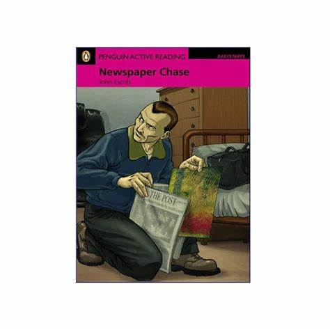 کتاب داستان Newspaper Chase سطح Starter