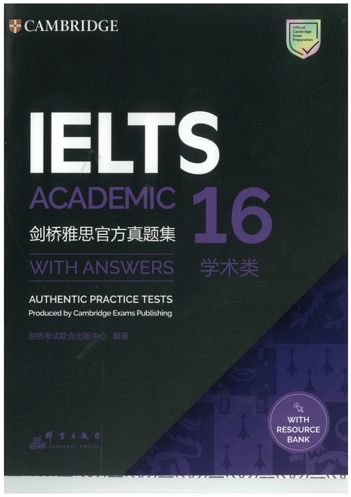 دانلود کتاب IELTS 16 Academic Student’s Book with Answers