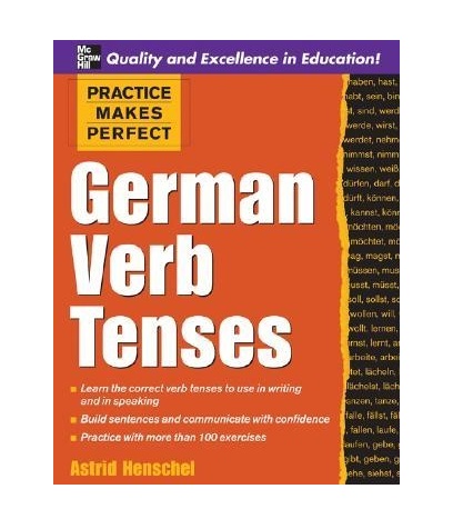 کتاب زبان آلمانی Practice Makes Perfect German Verb Tenses