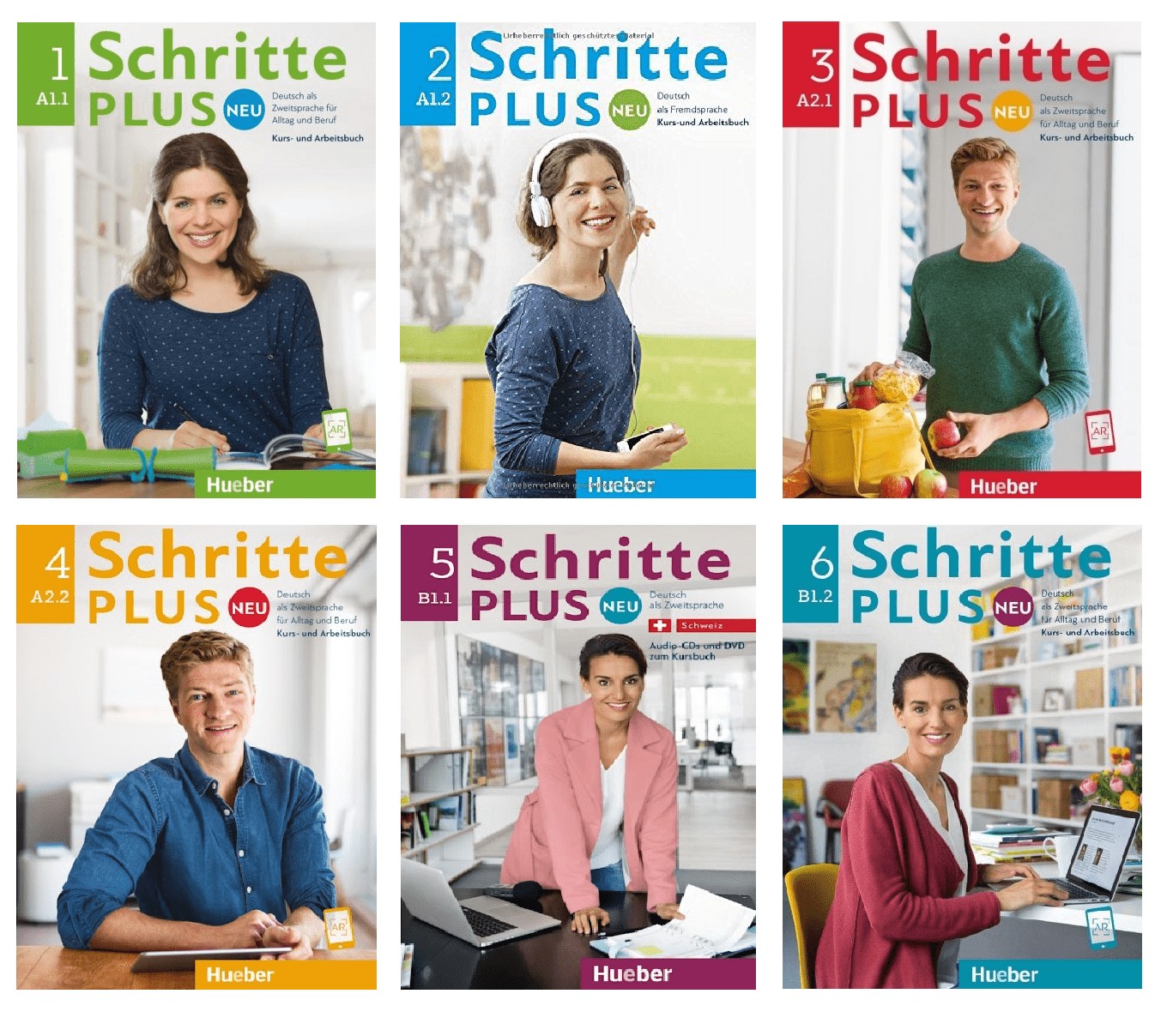 schritte plus neu مجموعه کتاب های شریته پلاس جدید