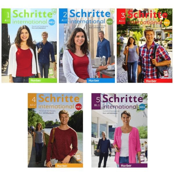 Schritte International Neu مجموعه کتاب های شریته اینترنشنال جدید