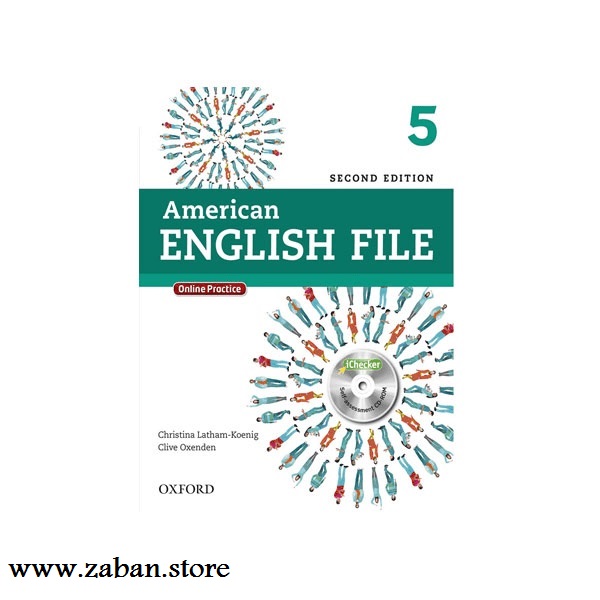 کتاب امریکن انگلیش فایل 5 ویرایش دوم American English File 5 (2nd) SB+WB