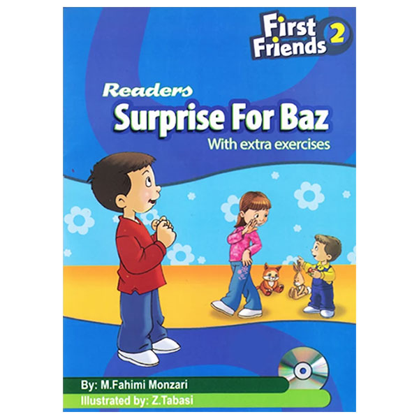 کتاب داستان Frids Friends 2 Surprise for Baz فرست فرندز 2 سوپرایز برای باز