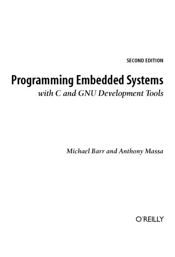 دانلود کتاب Programming Embedded Systems with C and GNU Development Tools