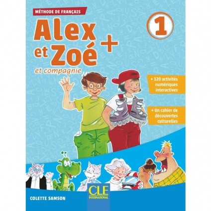 کتاب Alex et Zoé + 1 | خرید کتاب فرانسوی کودکان