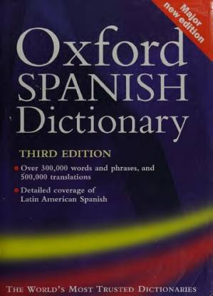 دانلود کتاب The Oxford Spanish Dictionary: Spanish-English/English-Spanish