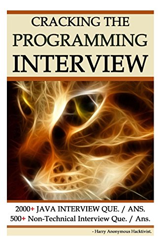 دانلود کتاب Cracking The Programming Interview: 2000+ Java Que. & Ans. || 500+ Tips Non-Technical Interview Questions Answers