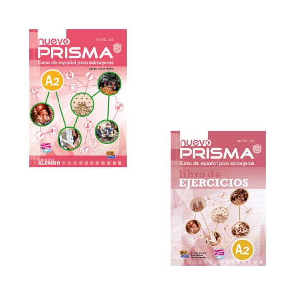 کتاب زبان اسپانیایی نوو پریسما Nuevo Prisma A2